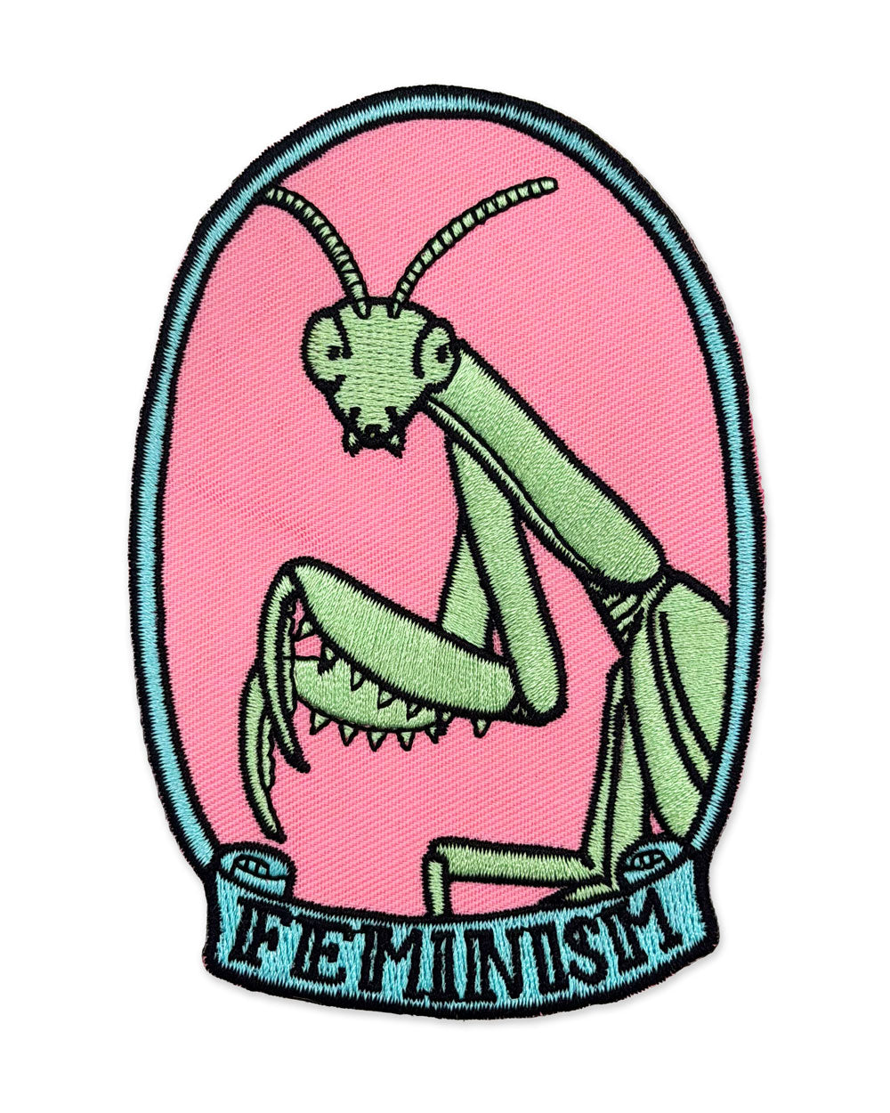 Feminism Mantis Patch-Silver Sprocket-Strange Ways