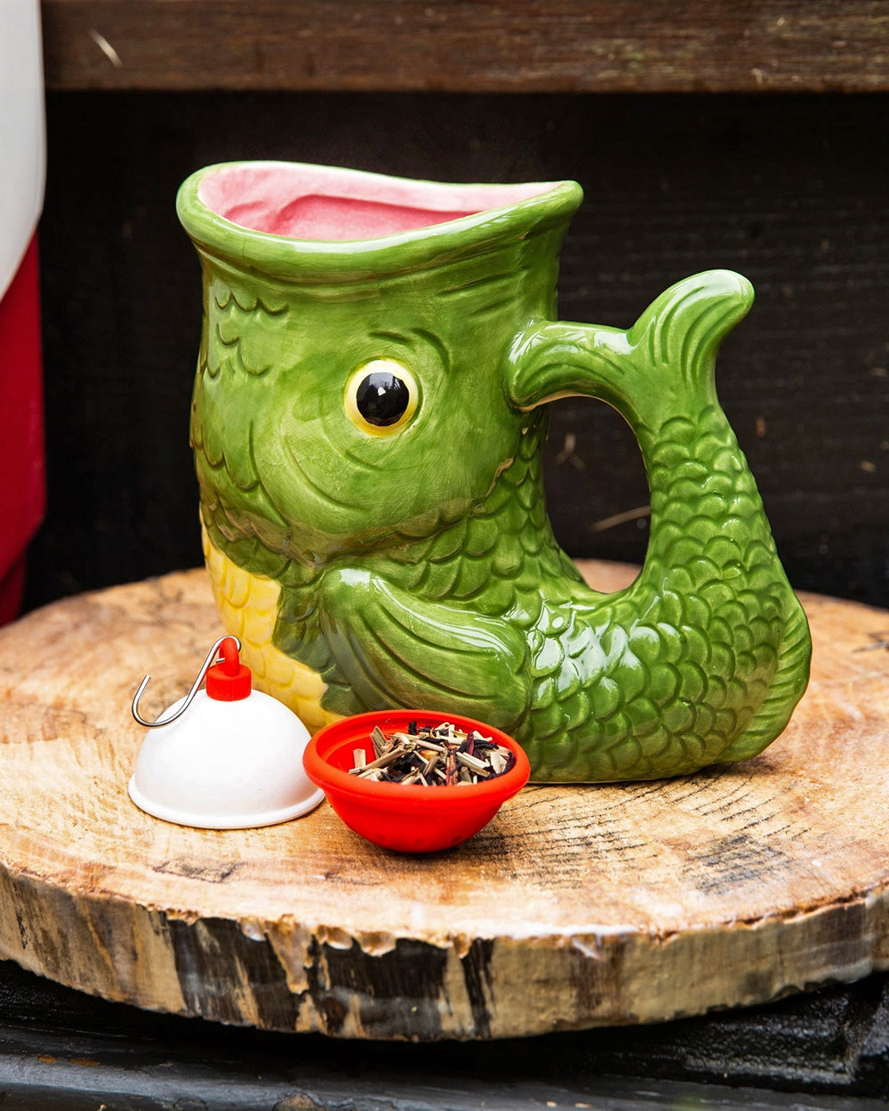 Fish Mug w/ Bobber Tea Infuser