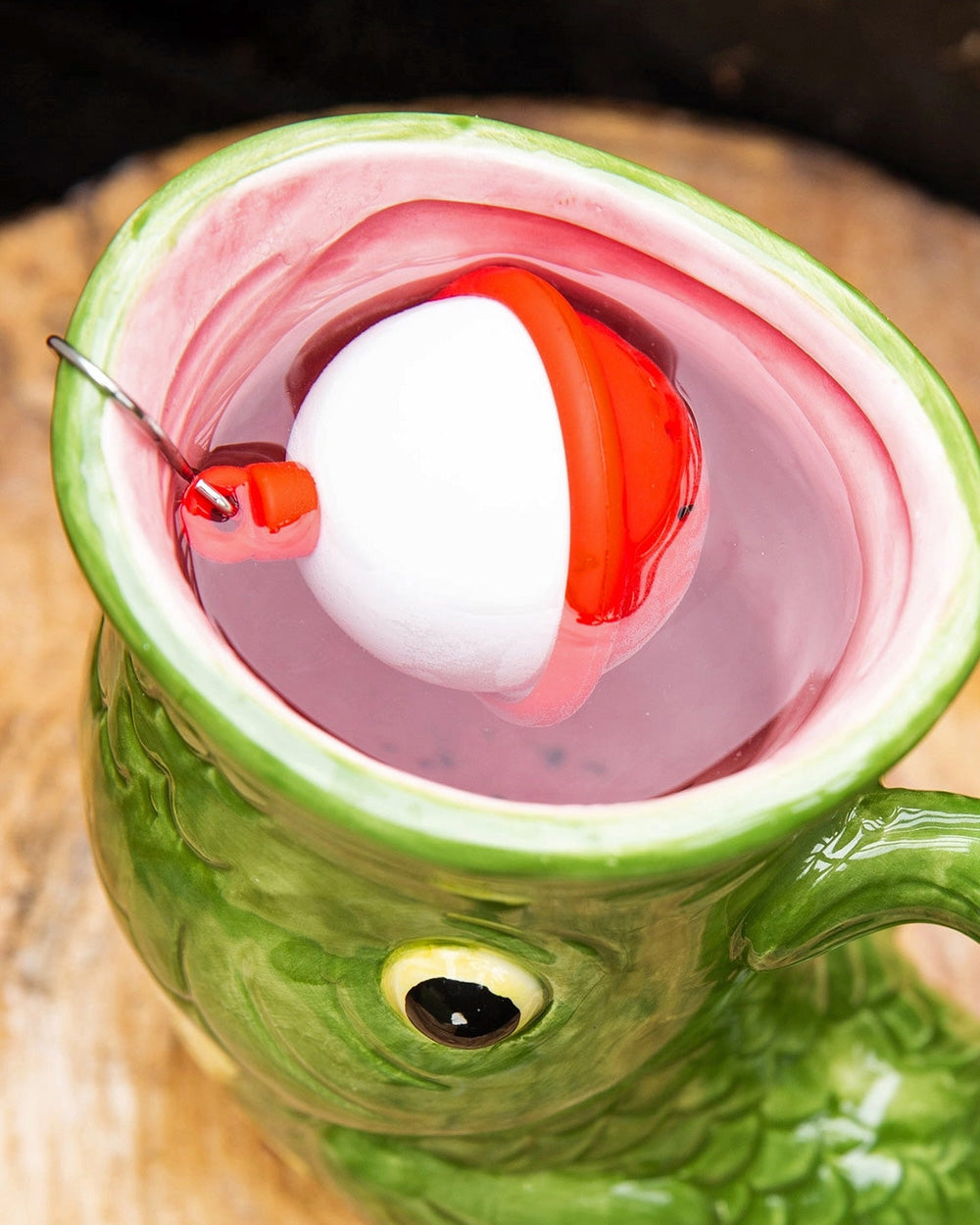 Fish Mug w/ Bobber Tea Infuser-BigMouth Inc.-Strange Ways