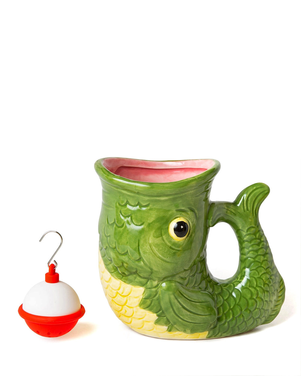 Fish Mug w/ Bobber Tea Infuser-BigMouth Inc.-Strange Ways