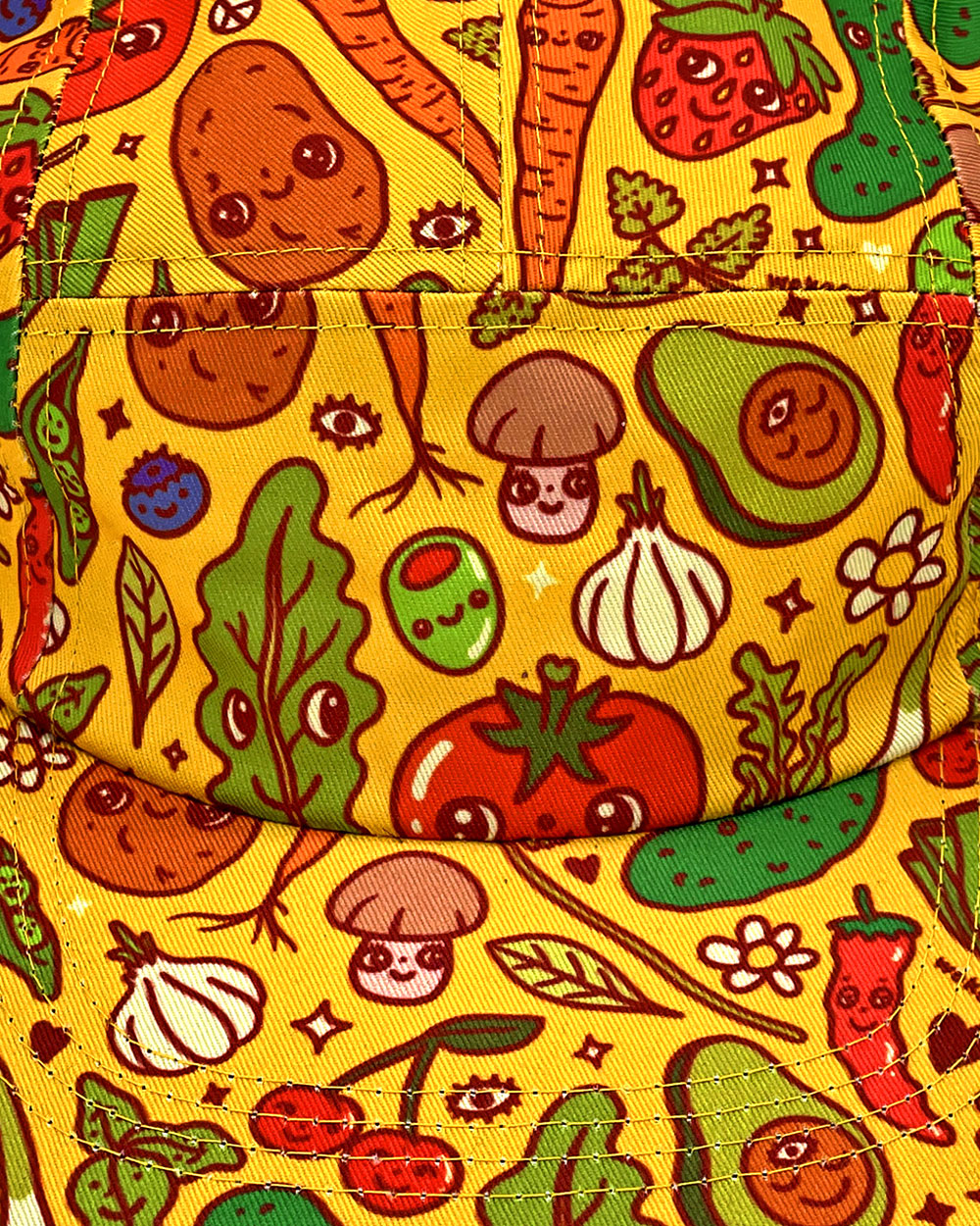 Vegetables Panel Hat-Wokeface-Strange Ways