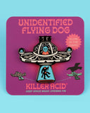 Unidentified Flying Dog Folding Moving Pin (Glow-in-the-Dark)-Killer Acid-Strange Ways