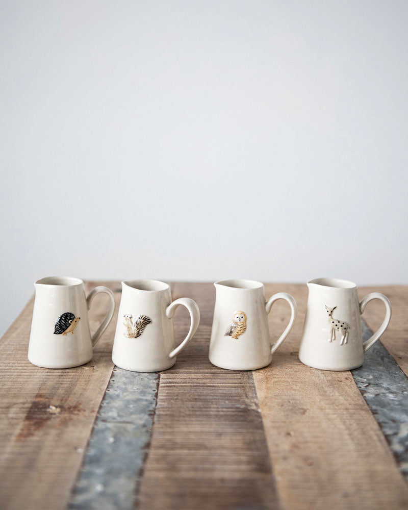 Forest Animal Creamer - Hedgehog-Creative Co-Op-Strange Ways