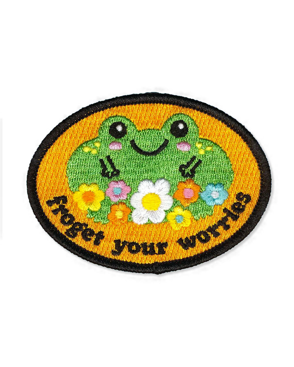 Froget Your Worries Patch-Wokeface-Strange Ways