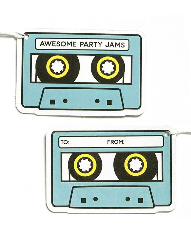 Mixtape Gift Tags (Pack of 10)-Smarty Pants Paper Co.-Strange Ways
