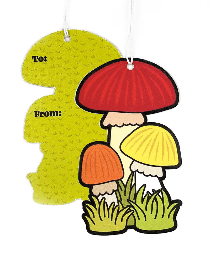 Mushroom Gift Tags (Pack of 10)-Smarty Pants Paper Co.-Strange Ways