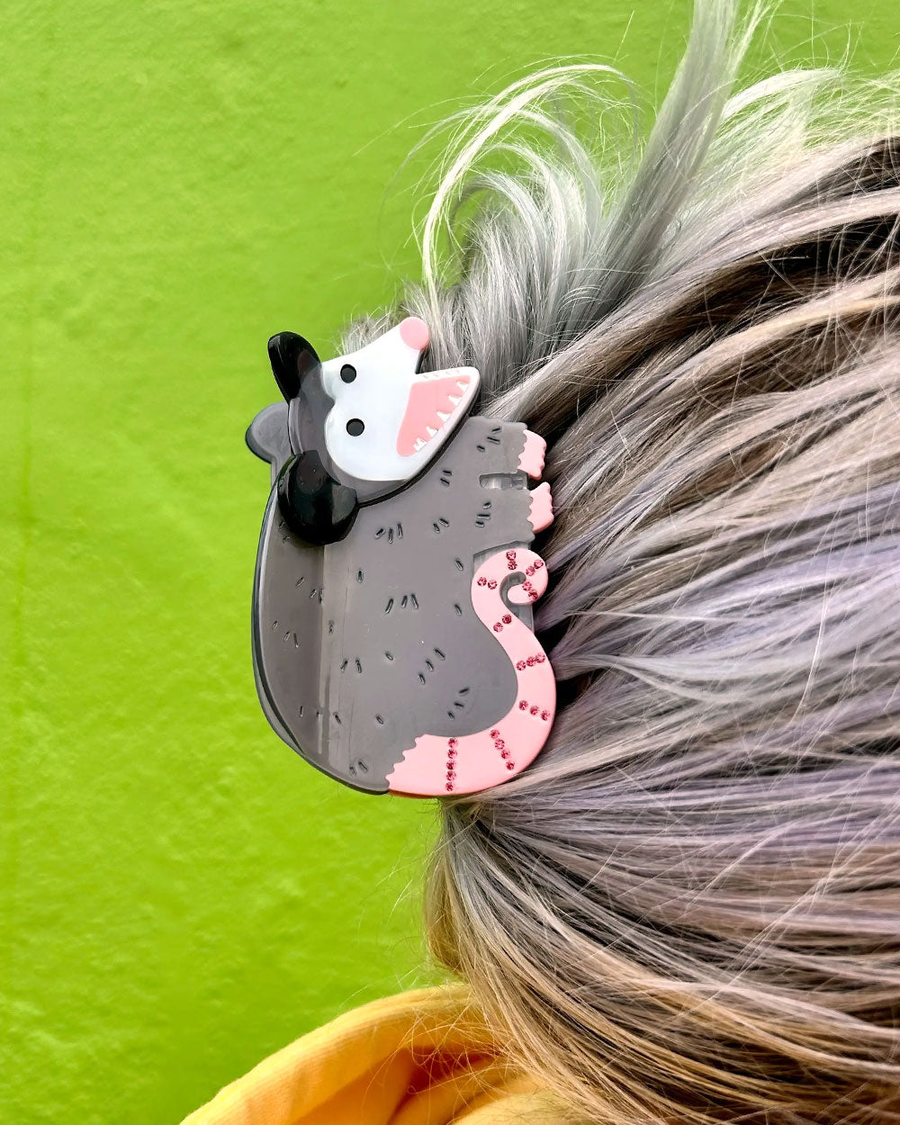 Possum Hair Claw Clip-The Peach Fuzz-Strange Ways