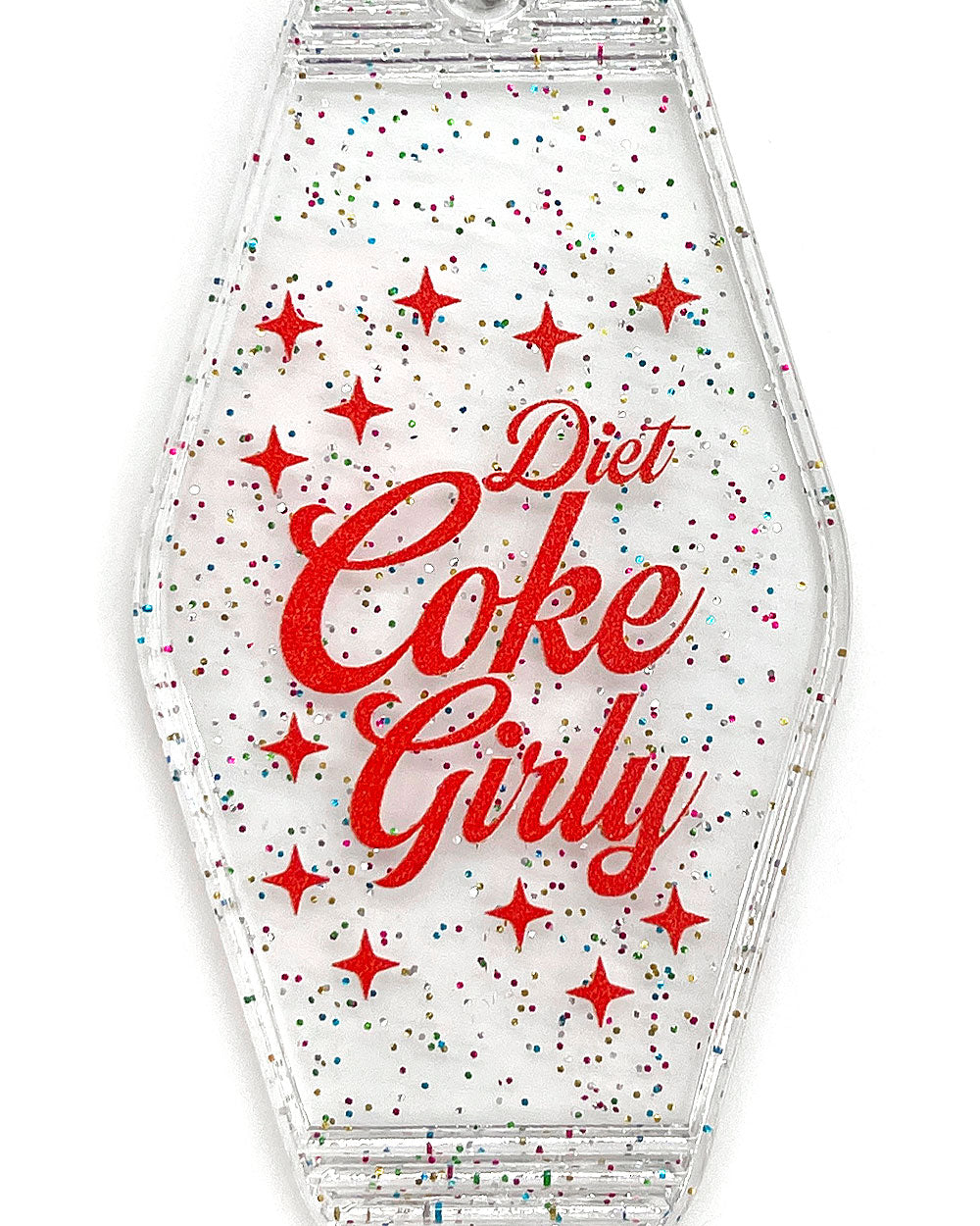Diet Coke Girly Translucent Keychain-BOBBYK-Strange Ways