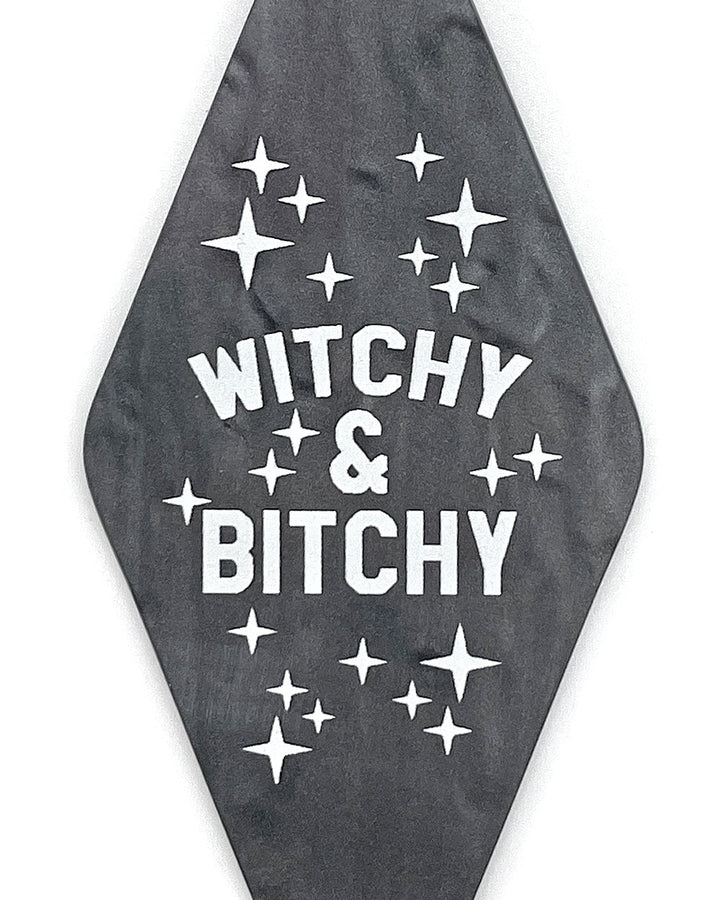 Witchy & Bitchy Keychain-BOBBYK-Strange Ways