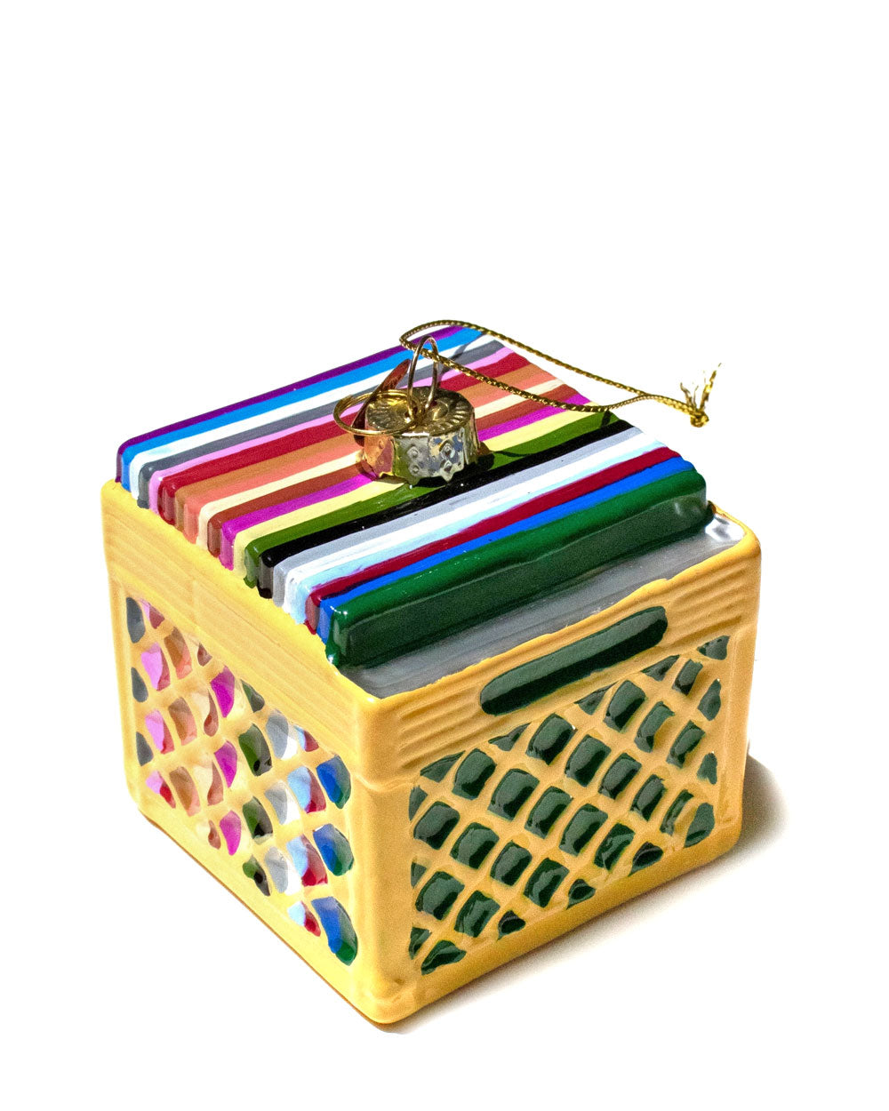 Record Crate Ornament-Love & Victory-Strange Ways