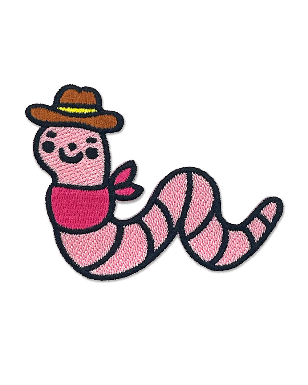 Cowboy Worm Patch-Wokeface-Strange Ways