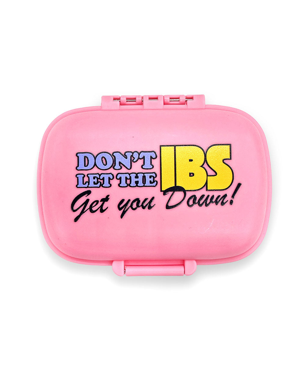 Don't Let The IBS Get You Down! Pill Case-Golden Gems-Strange Ways