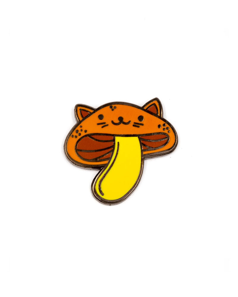 Mushroom Cat Pin-These Are Things-Strange Ways