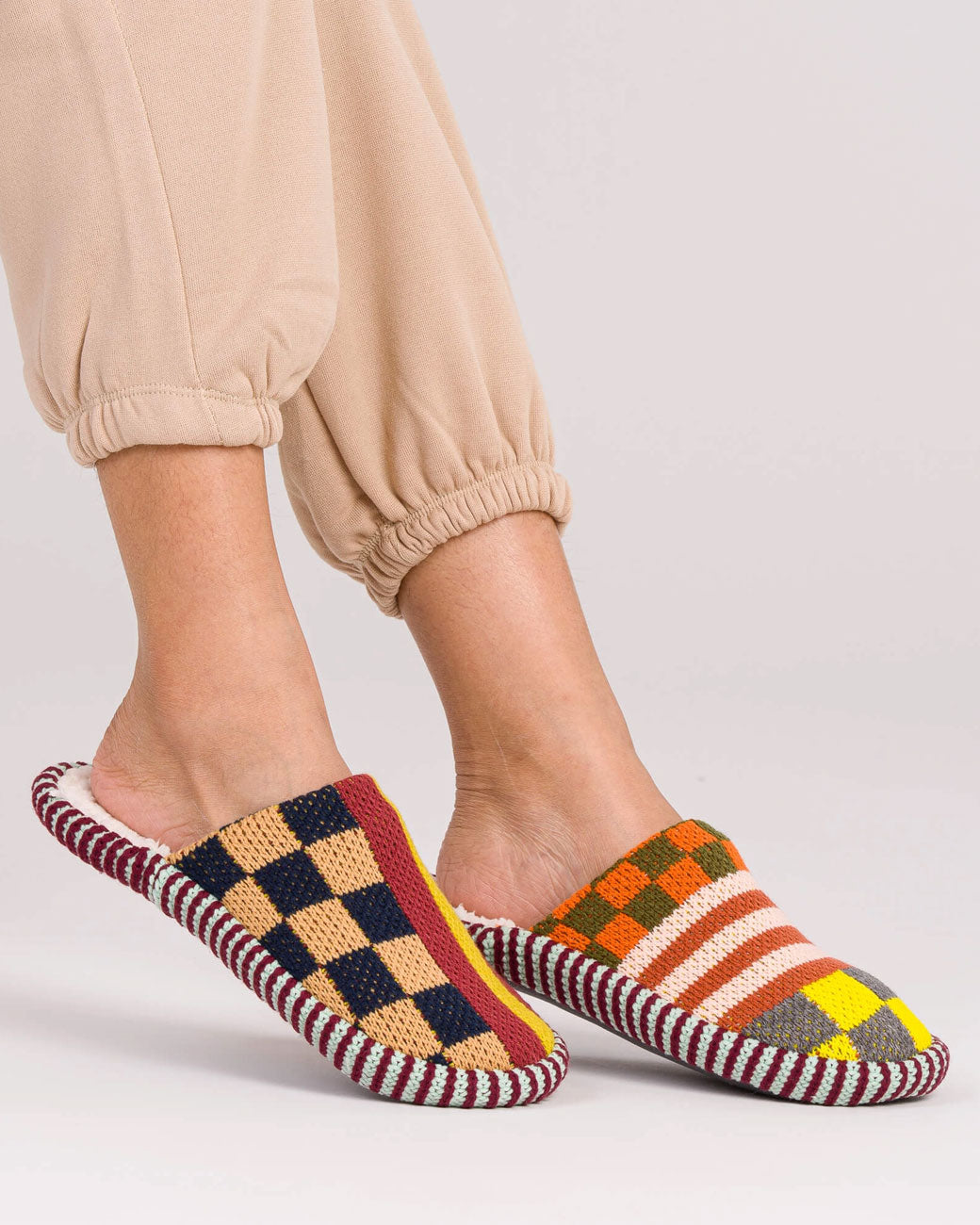 Pattern Patch Unisex Slippers - Desert-VERLOOP-Strange Ways