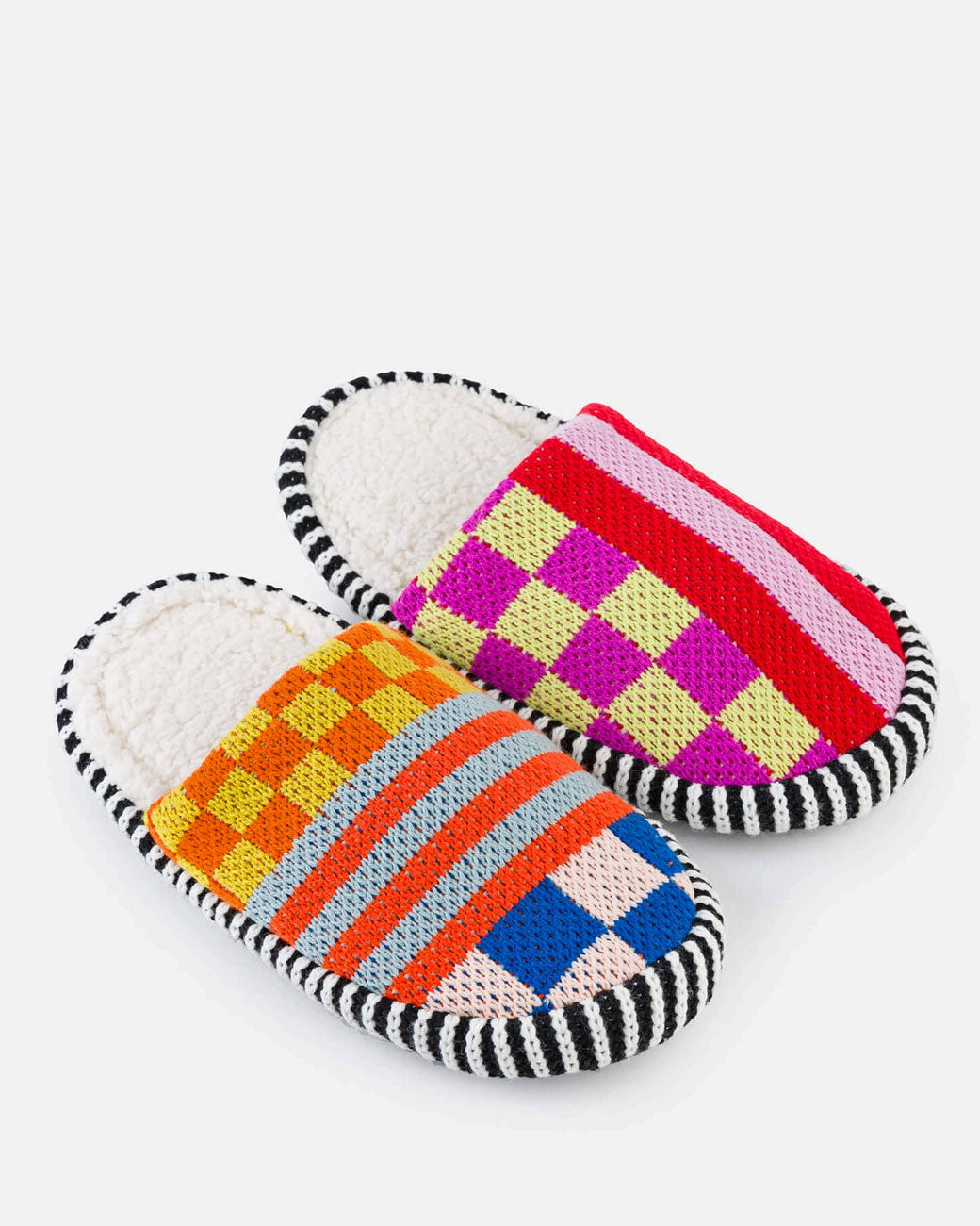 Pattern Patch Unisex Slippers - Rainbow-VERLOOP-Strange Ways