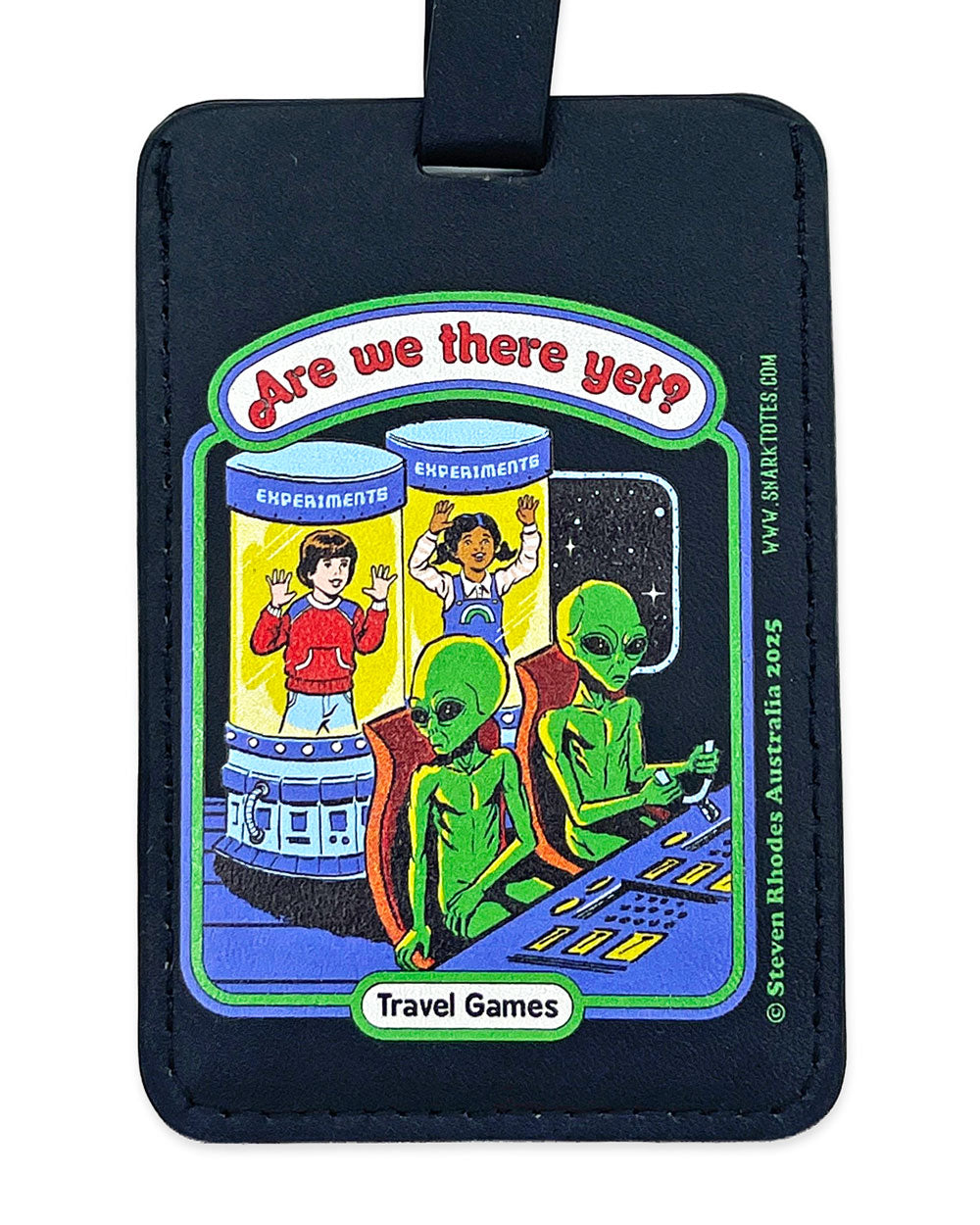 Are We There Yet? Alien Luggage Tag-Steven Rhodes-Strange Ways