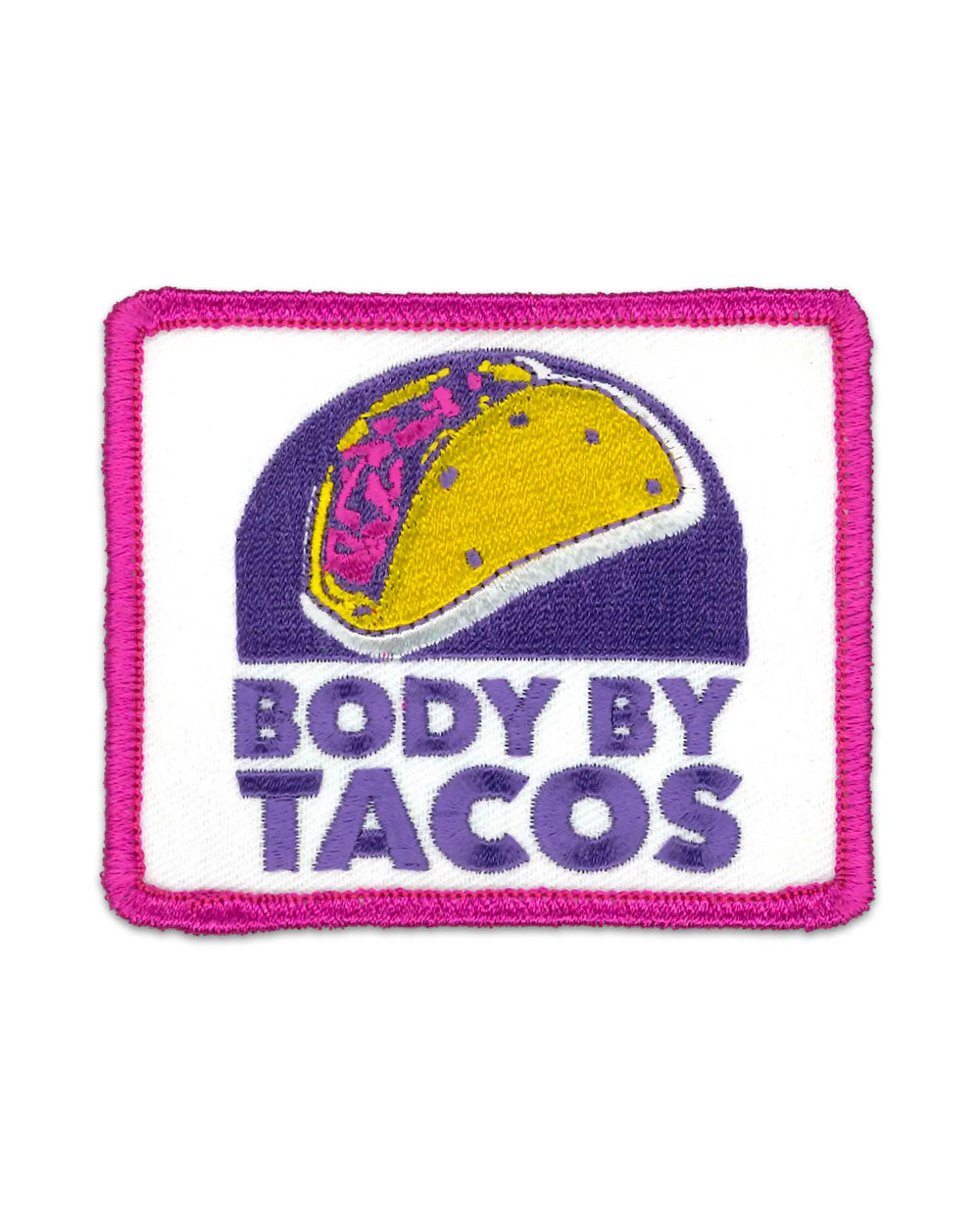 Body By Tacos Patch-Hot Leathers-Strange Ways
