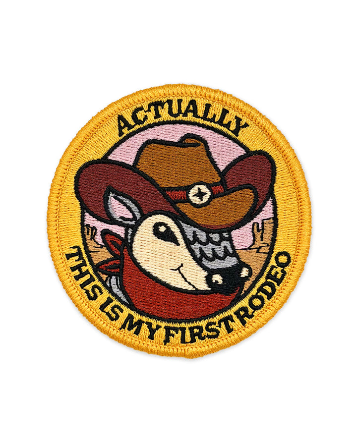 My First Rodeo Armadillo Patch-Retrograde Supply-Strange Ways