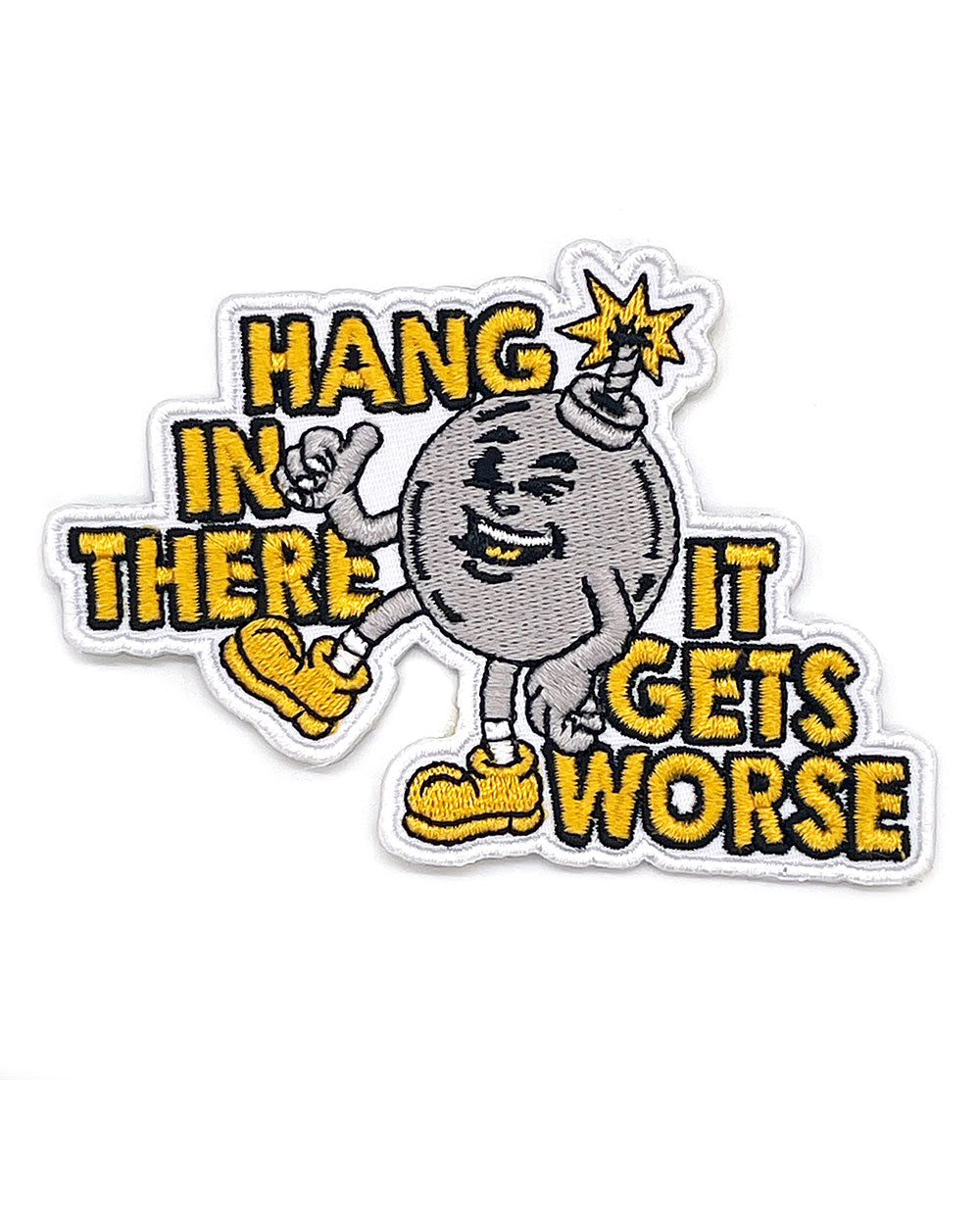 Hang In There Ticking Time Bomb Patch-Shady Front-Strange Ways