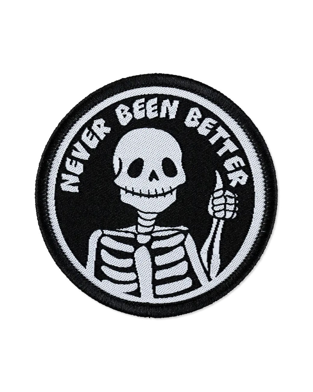 Never Been Better Skeleton Patch-The Patch Bar Co.-Strange Ways