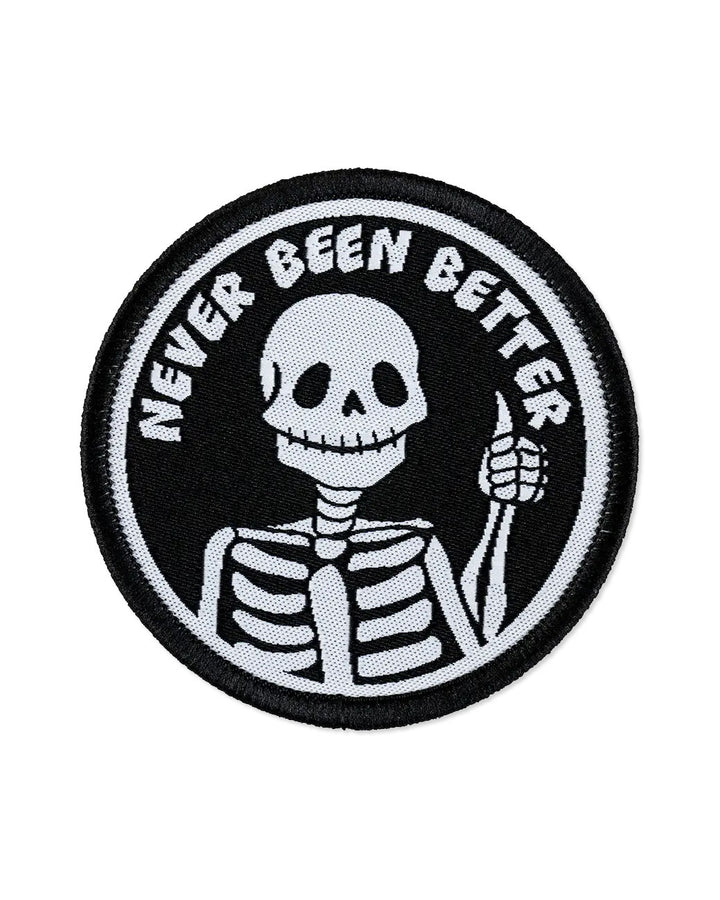 Never Been Better Skeleton Patch-The Patch Bar Co.-Strange Ways