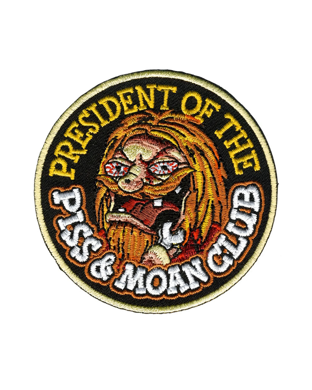 Piss & Moan Club Patch-Hot Leathers-Strange Ways