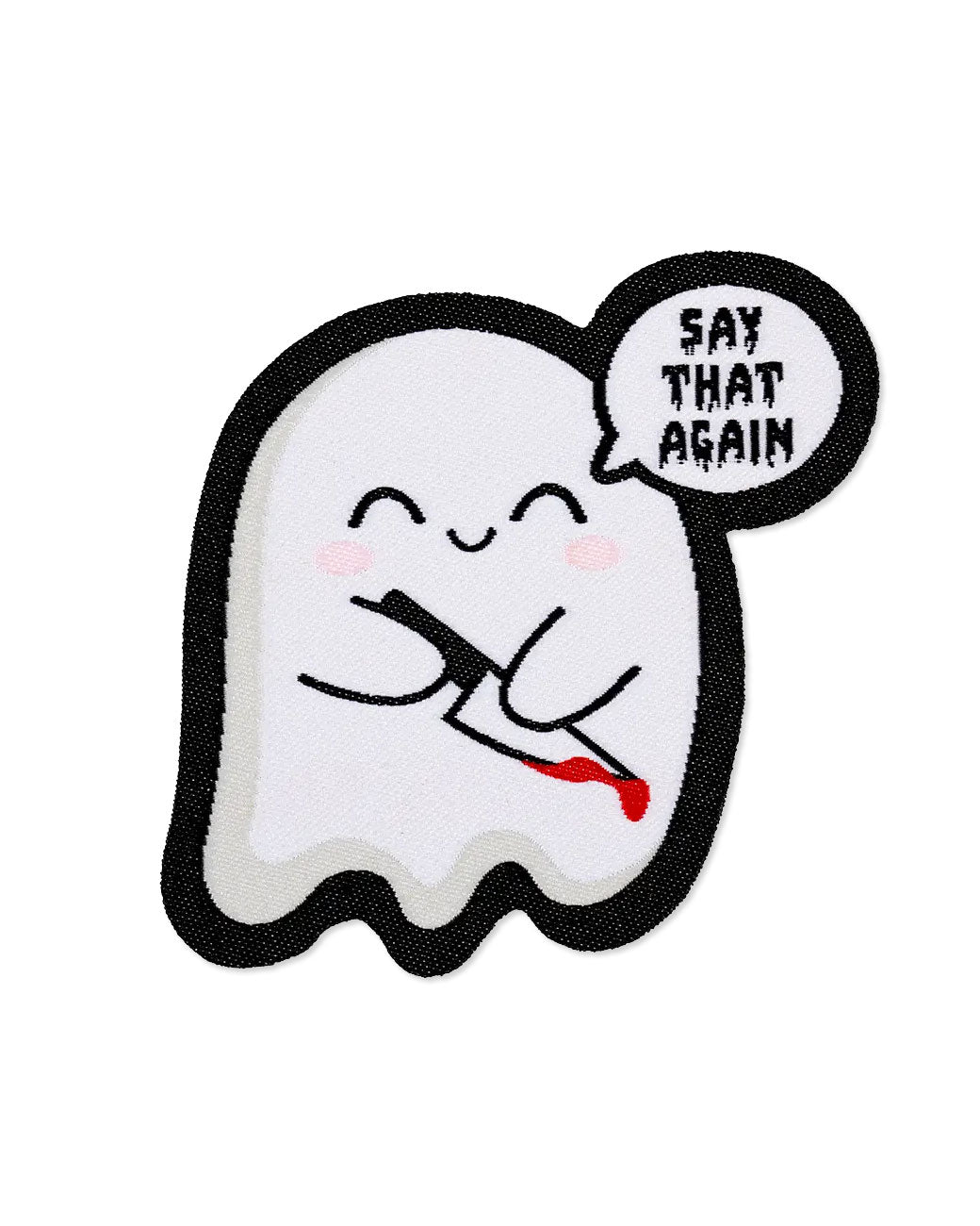 Say That Again Ghost Patch-The Patch Bar Co.-Strange Ways