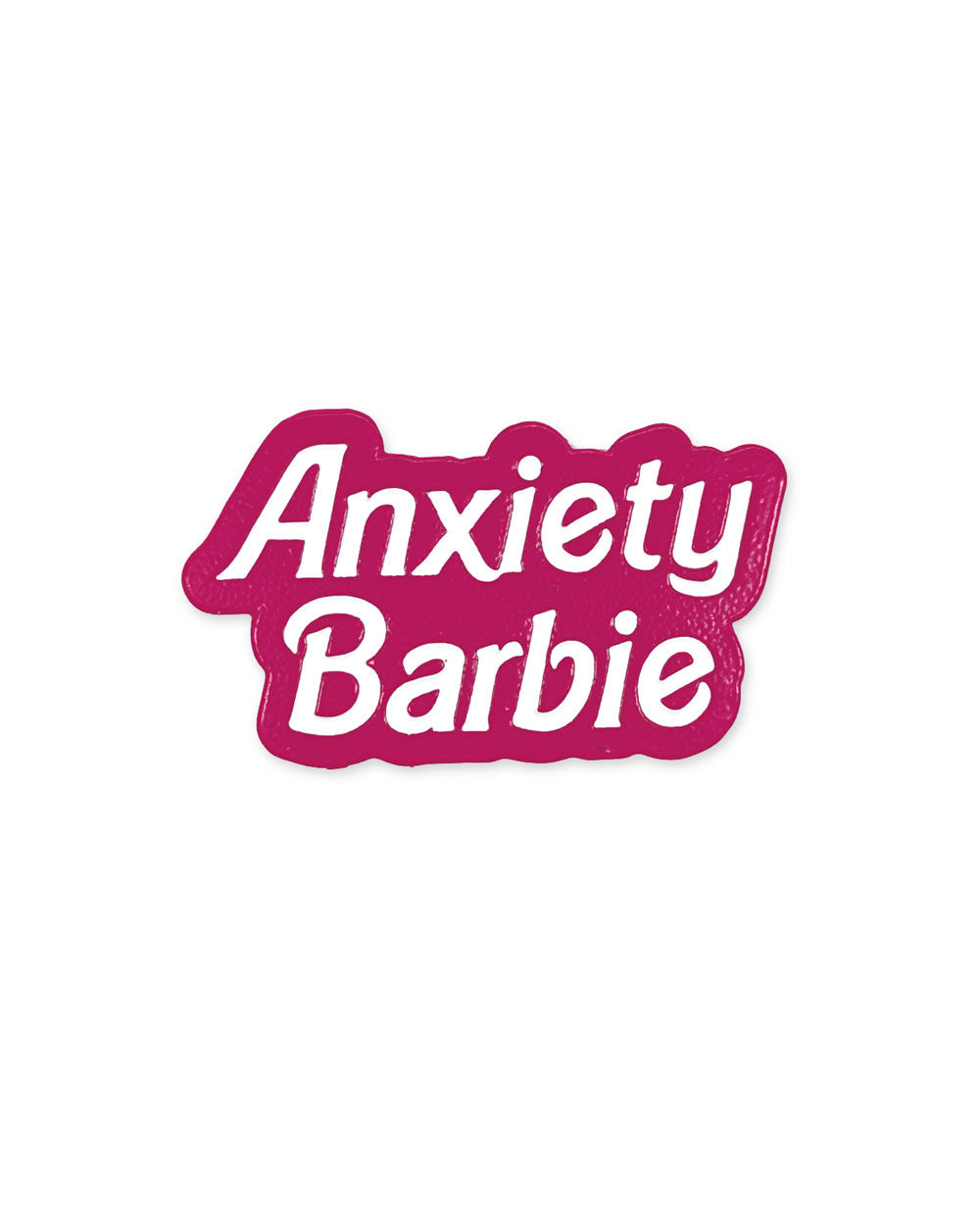 Anxiety Barbie Pin-SHEWOLF Designs-Strange Ways