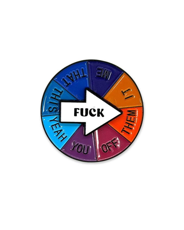Fuck Spinner Wheel Moving Pin-SHEWOLF Designs-Strange Ways