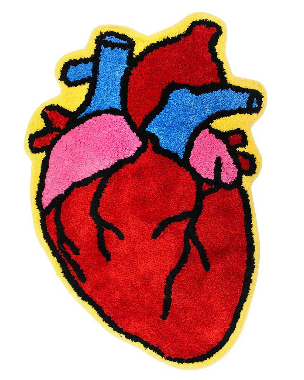 Anatomical Heart Floor Mat Rug
