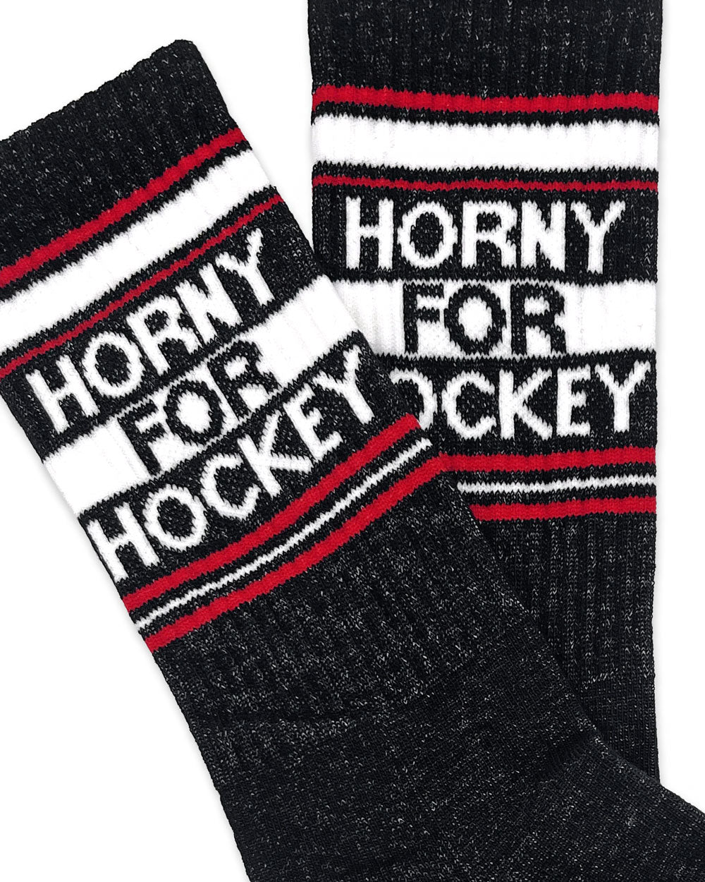 Horny For Hockey Socks