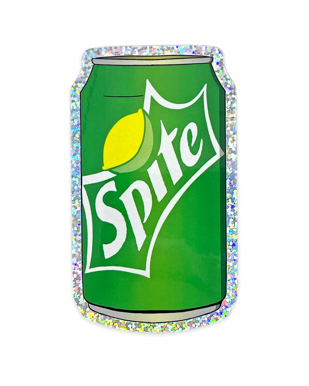 SPITE Can Of Soda Holographic Sticker