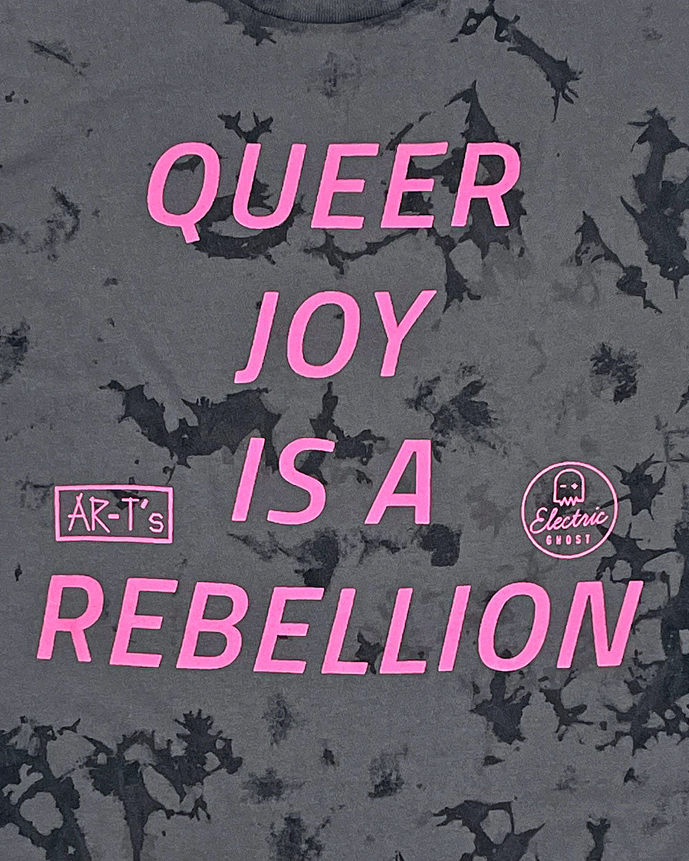Queer Joy Is A Rebellion Tie-Dye Unisex Shirt-AR-T's-Strange Ways
