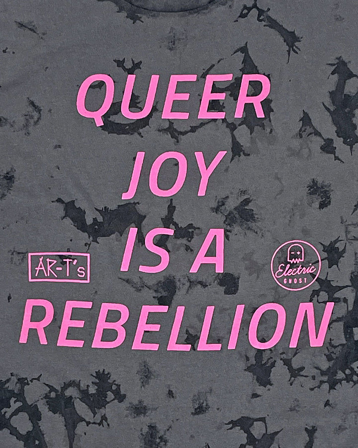 Queer Joy Is A Rebellion Tie-Dye Unisex Shirt-AR-T's-Strange Ways