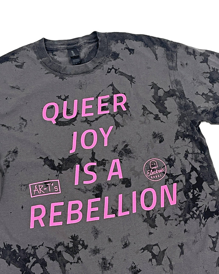 Queer Joy Is A Rebellion Tie-Dye Unisex Shirt-AR-T's-Strange Ways