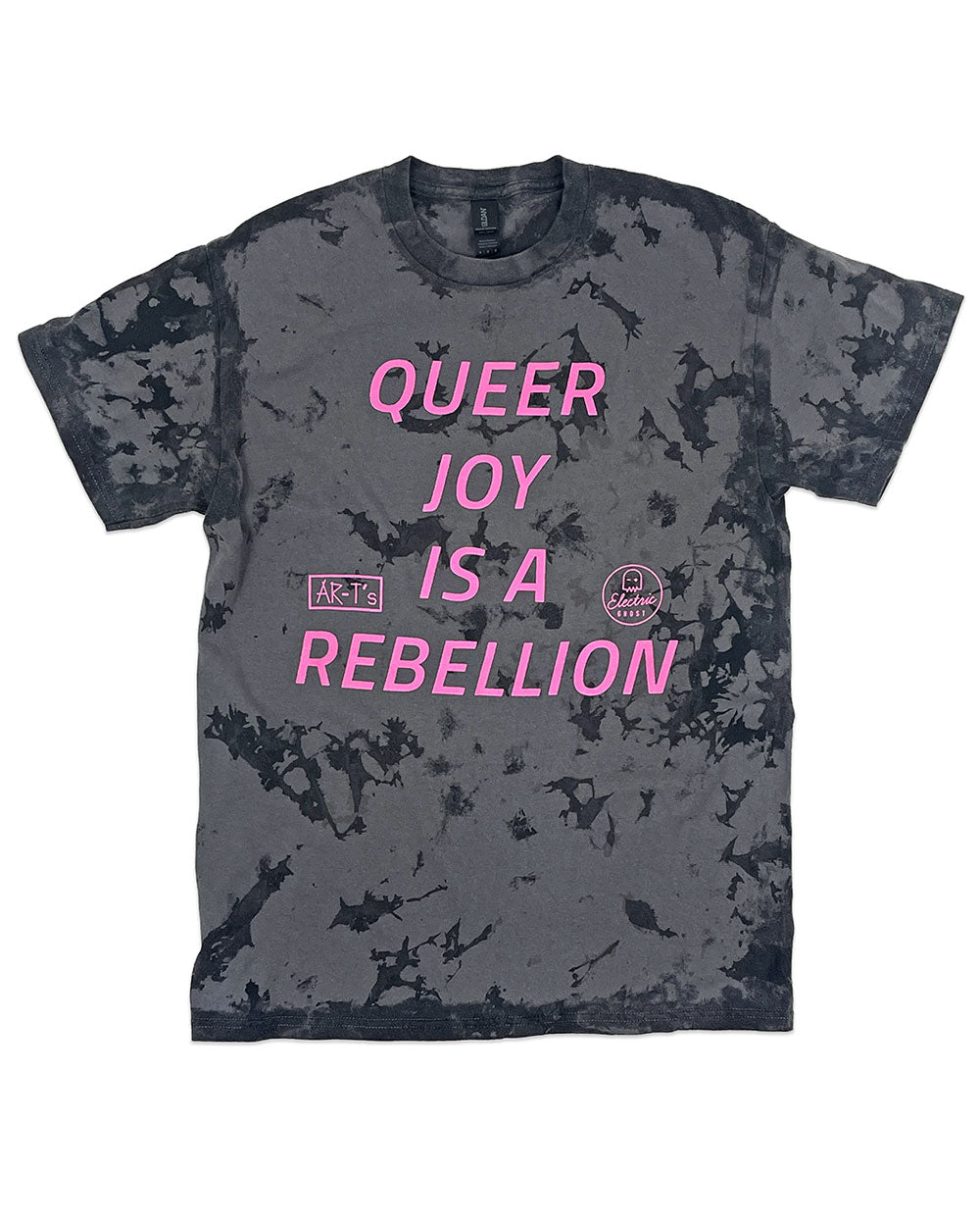 Queer Joy Is A Rebellion Tie-Dye Unisex Shirt-AR-T's-Strange Ways