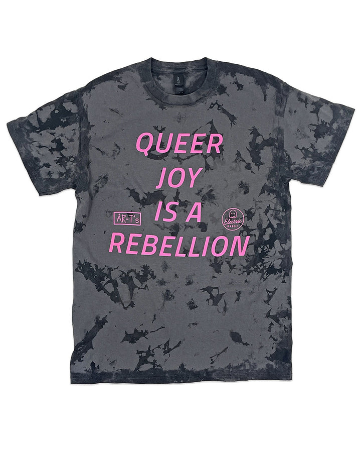 Queer Joy Is A Rebellion Tie-Dye Unisex Shirt-AR-T's-Strange Ways