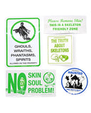 Ghoul Beguile Sticker Pack (Set of 4 + Booklet)-Arcane Bullshit-Strange Ways