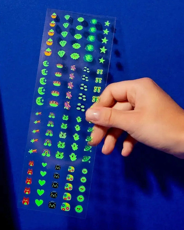 Glow Party Nail Art Stickers (200ct)-OMY-Strange Ways