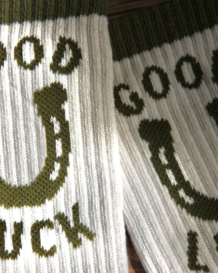 Good Luck Horseshoe Socks-Awarewolf Apparel-Strange Ways