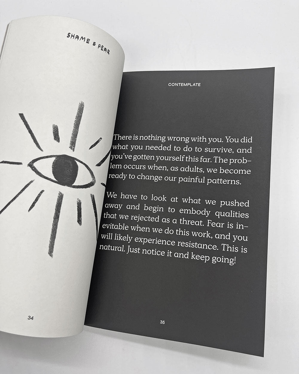 Letting Your Shadow In Guided Journal-People I've Loved-Strange Ways