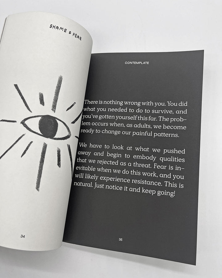 Letting Your Shadow In Guided Journal-People I've Loved-Strange Ways