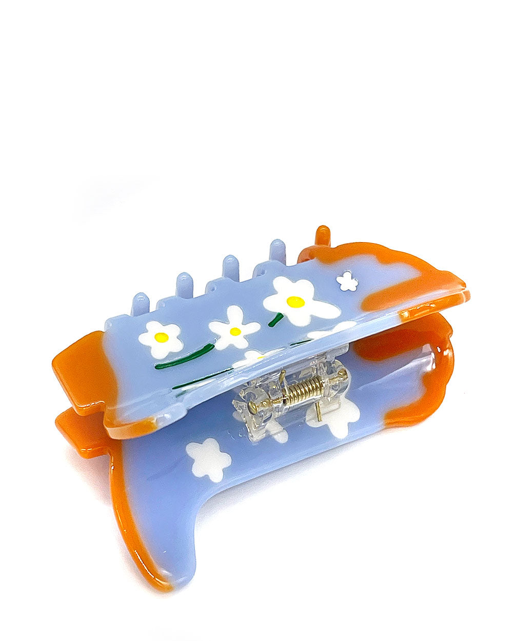 Daisy Flower Cowgirl Boot Hair Claw Clip-Tiepology-Strange Ways