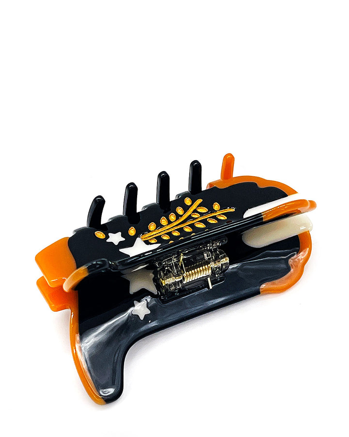 Shooting Star Cowgirl Boot Hair Claw Clip-Tiepology-Strange Ways