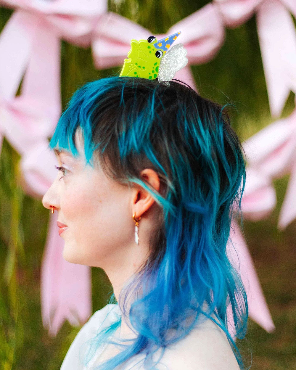 Wizard Frog Hair Claw Clip-The Peach Fuzz-Strange Ways