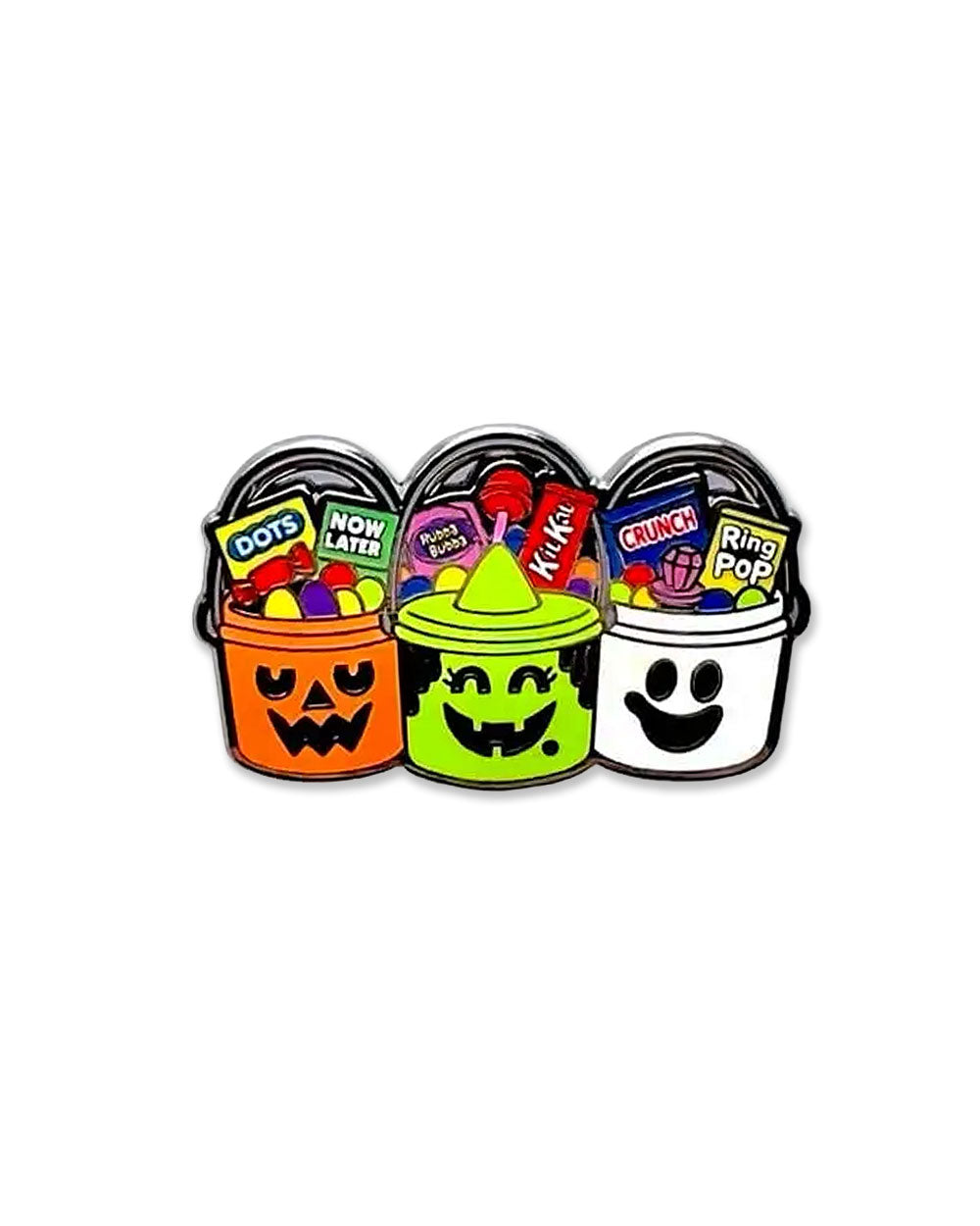 Halloween Candy Buckets Pin