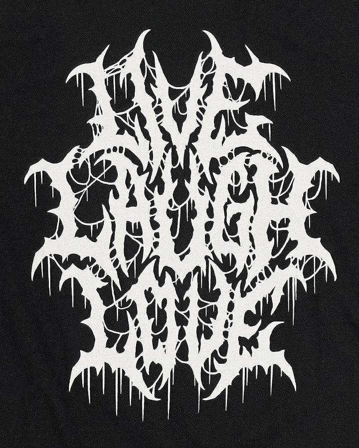 Live Laugh Love Unisex Shirt (Hardcore Version)-Wicked Clothes-Strange Ways