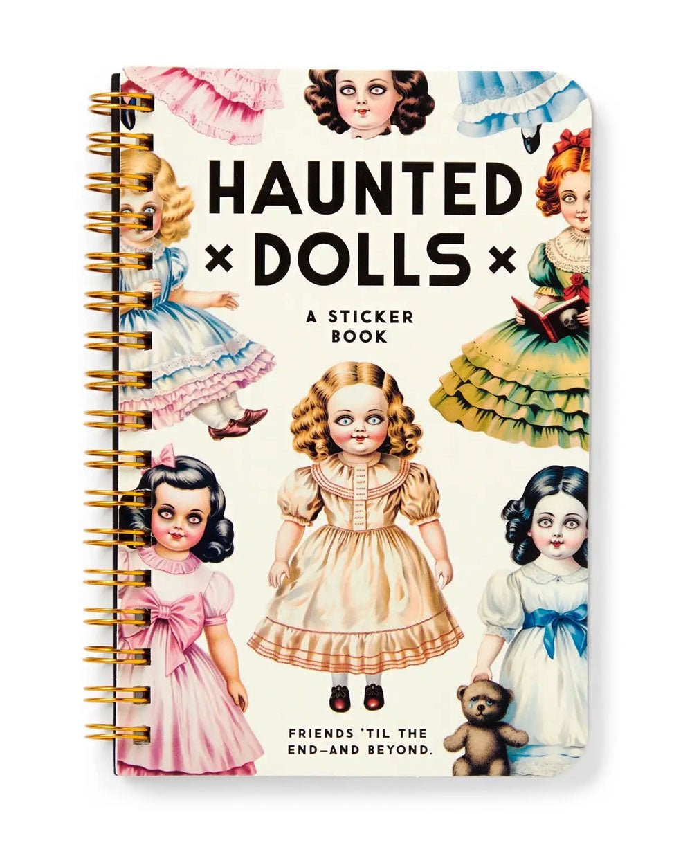 Haunted Dolls Stickers (Book of 60+)-Brass Monkey-Strange Ways