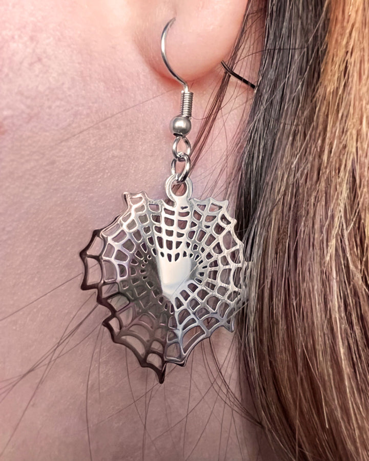 Heartweb Earrings-Tinta-Strange Ways