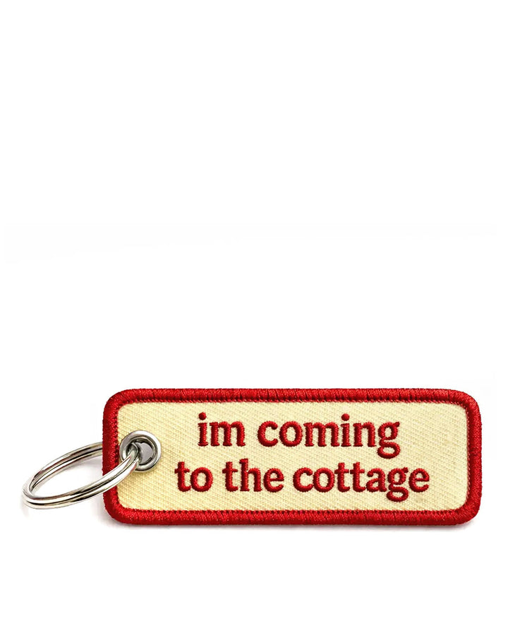I'm Coming To The Cottage Keychain-Unexpected Flair-Strange Ways